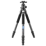 Trépied pour appareil photo pliable et portable en fibre de carbone BEXIN RC294 avec rotule panoramique K44, RC294+K44