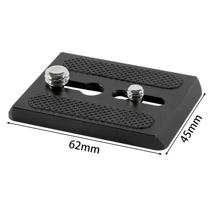 Plaque de dégagement rapide en métal BEXIN S60PL pour stabilisateurs Sachtler, S60PL