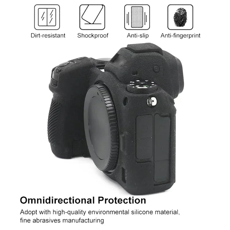 Étui de protection en silicone souple pour Nikon Z7 II, pour Nikon Z7 II
