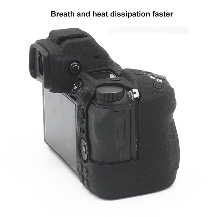 Étui de protection en silicone souple pour Nikon Z7 II, pour Nikon Z7 II