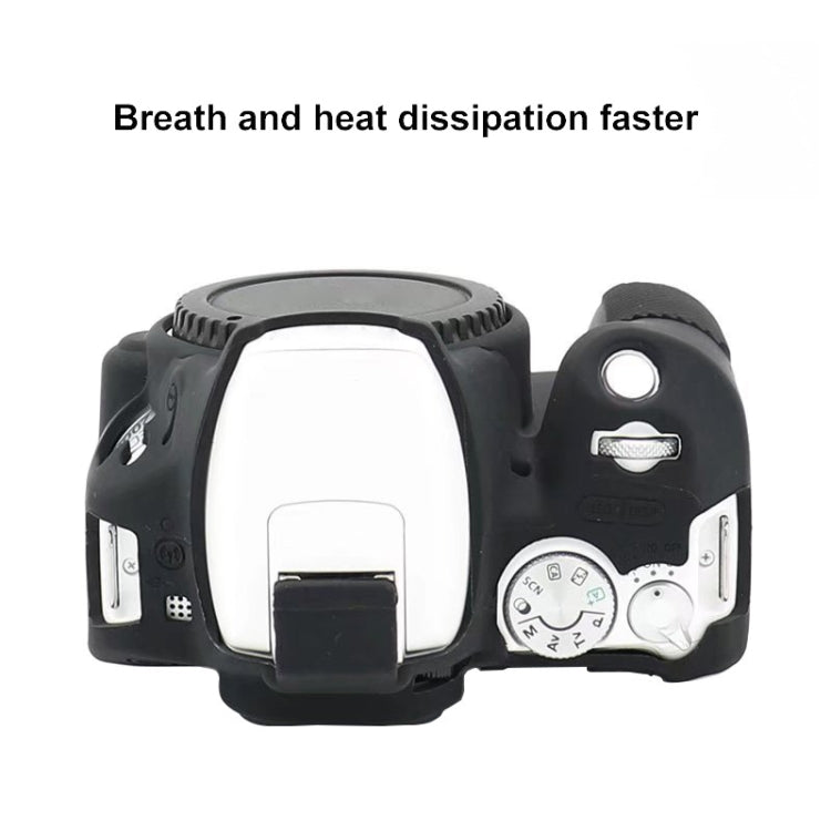 Étui de protection souple en silicone pour Canon EOS 250D