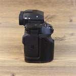 Étui demi-cuir PU pour appareil photo Fujifilm XH2S, filetage 1/4 pouce.