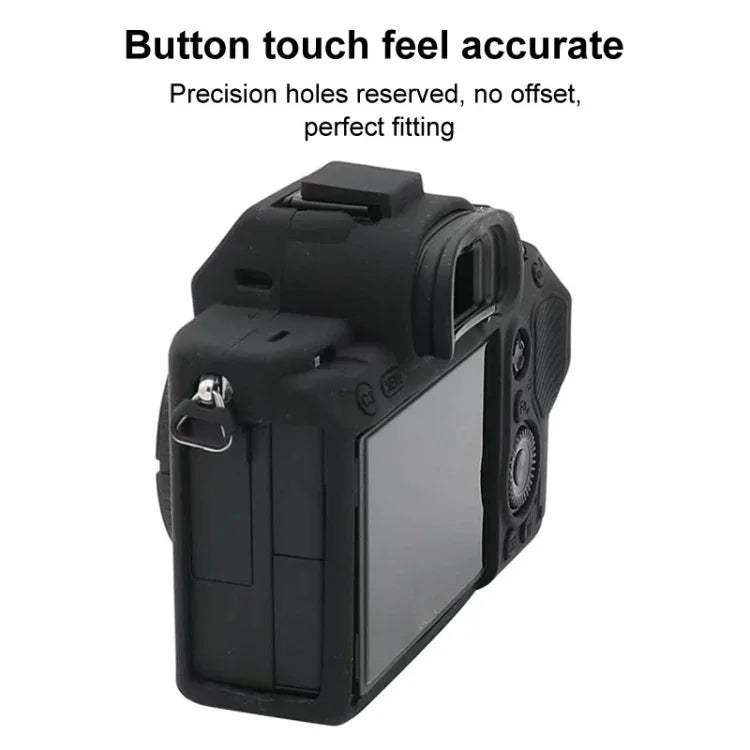 Étui de protection en silicone souple pour Sony A7S III / A7S3