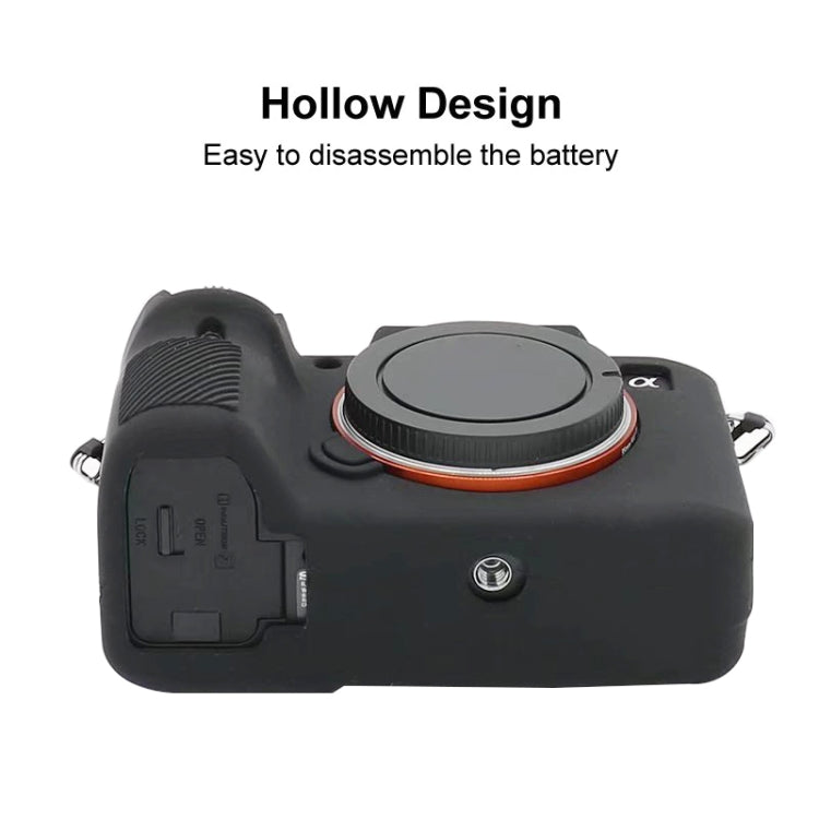 Étui de protection en silicone souple pour Sony A7S III / A7S3
