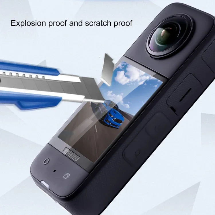 Film protecteur souple en PMMA pour écran HD Insta360 X3, film PMMA pour Insta360 X3
