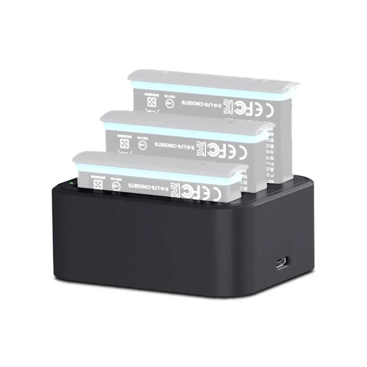 Chargeur rapide pour batteries à trois emplacements Insta360 X3 / One X2