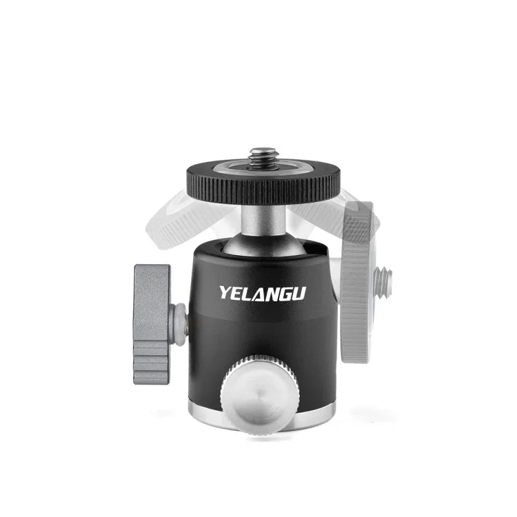 Adaptateur de rotule panoramique en métal pour trépied YELANGU LW-A01, LW-A01