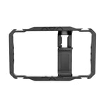 Cage métallique pour smartphone YELANGU LW-B01-1, idéale pour le vlogging et les diffusions en direct.