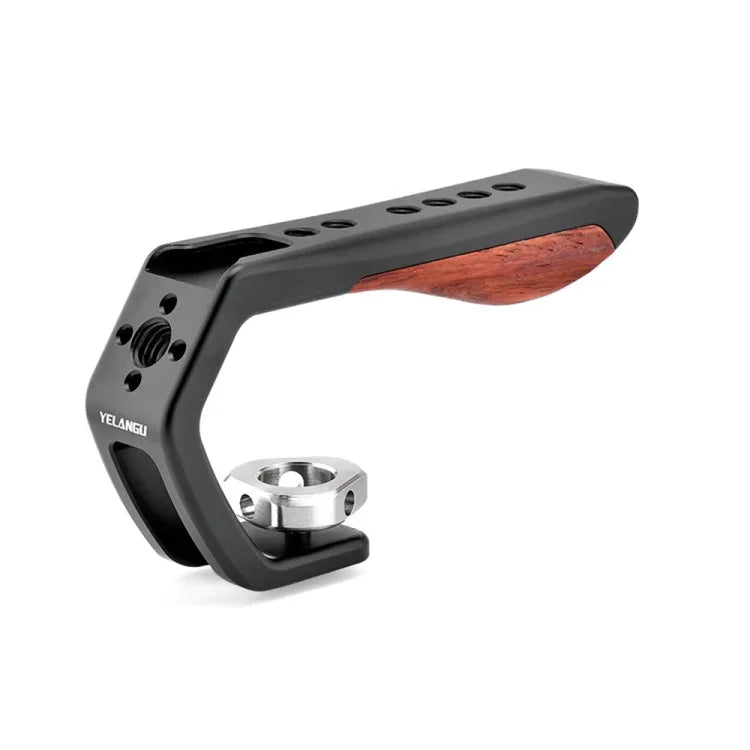 Poignée supérieure pour stabilisateur vidéo portable YELANGU LW-B01-3 avec griffe porte-accessoires pour cage LW-B01, LW-B01-3