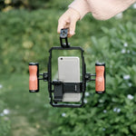 Poignée supérieure pour stabilisateur vidéo portable YELANGU LW-B01-3 avec griffe porte-accessoires pour cage LW-B01, LW-B01-3