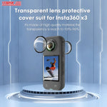 Protection d'objectif en polycarbonate pour Insta360 X3 STARTRC