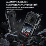 Étui à cadre étendu en métal YELANGU LW-ONE X3 pour Insta360 X3, LW-ONE X3