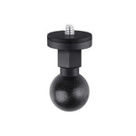 Adaptateur de support à rotule ABS à vis de 25 mm (1/4 pouce)