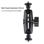 Adaptateur de support à rotule ABS à vis de 25 mm (1/4 pouce)