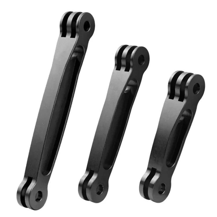 Bras d'extension articulé en aluminium 3 en 1 pour GoPro, Insta360, DJI et autres caméras d'action, 3 en 1