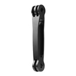 Bras d'extension articulé en aluminium pour GoPro, Insta360, DJI et autres caméras d'action, longueur : 8,8 cm.