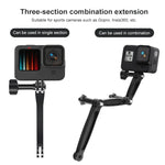 Bras d'extension articulé en aluminium pour GoPro, Insta360, DJI et autres caméras d'action, longueur : 6,8 cm.