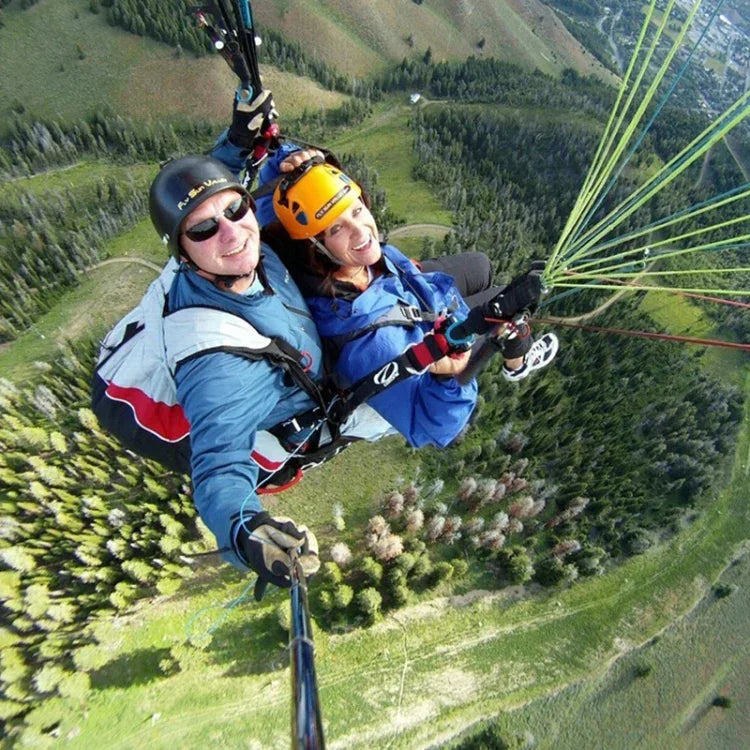 Support trépied pliable et multifonctionnel avec poignée de 30 à 93 cm, idéal pour les selfies, compatible avec GoPro, Insta360, DJI et autres caméras d'action, ainsi que les téléphones. Longueur : 30 à 93 cm.