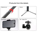 Support trépied pliable et multifonctionnel avec poignée de 30 à 93 cm, idéal pour les selfies, compatible avec GoPro, Insta360, DJI et autres caméras d'action, ainsi que les téléphones. Longueur : 30 à 93 cm.