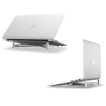 Support de refroidissement universel en alliage d'aluminium Pliable Rehausseur de hauteur pour PC portable iPad de 12 à 17 pouces