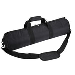Sac de transport zippé avec bandoulière pour pied d'éclairage, parapluie, lampe LED, flash, flash cobra. Dimensions : 55 cm x 22 cm