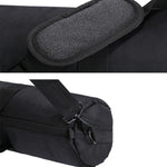Sac de transport zippé avec bandoulière pour pied d'éclairage, parapluie, lampe LED, flash, flash cobra. Dimensions : 55 cm x 22 cm