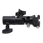 Support de lampe torche multifonction de type E avec parapluie, charge maximale : 3 kg, support en E