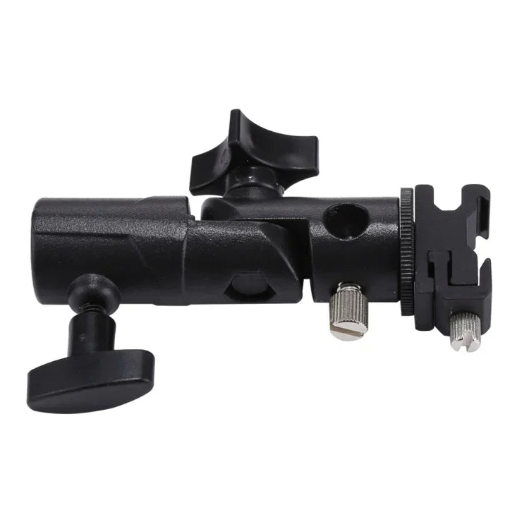 Support de lampe torche multifonction de type E avec parapluie, charge maximale : 3 kg, support en E