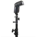 Support de lampe torche multifonction de type E avec parapluie, charge maximale : 3 kg, support en E