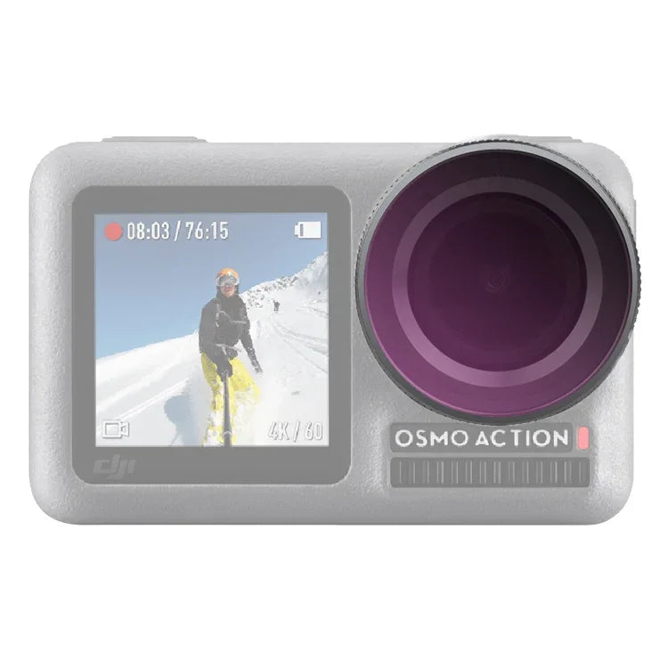 Filtre d'objectif Sunnylife OA-FI171 ND32 pour DJI OSMO ACTION, OA-FI171 ND32