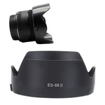 Pare-soleil ES-68II pour objectif Canon EF 50 mm f/1.8 STM 49 mm, ES-68II