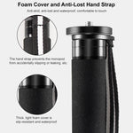 BEXIN P336C Monopode en fibre de carbone pour appareil photo, support de voyage pour selfies en direct, P336C