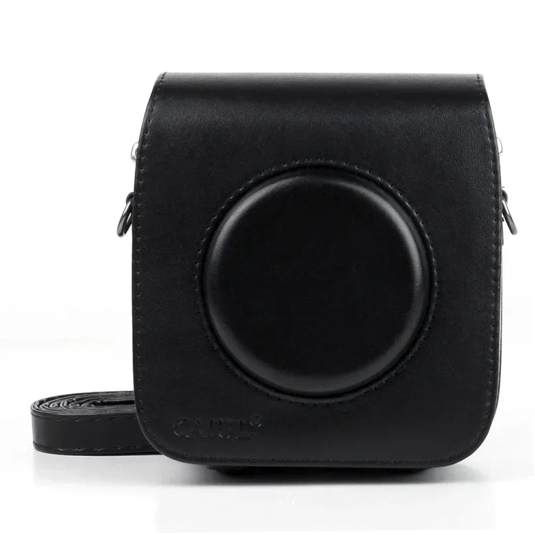 Étui de protection vintage en cuir PU pour appareil photo FUJIFILM Instax SQUARE SQ10, avec bandoulière réglable, SQ10