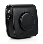 Étui de protection vintage en cuir PU pour appareil photo FUJIFILM Instax SQUARE SQ10, avec bandoulière réglable, SQ10