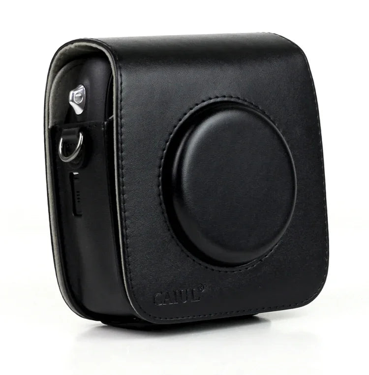 Étui de protection vintage en cuir PU pour appareil photo FUJIFILM Instax SQUARE SQ10, avec bandoulière réglable, SQ10