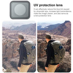Pièce de rechange pour lentille de protection UV GoPro HERO7/6 Black/5 Black, filtre UV pour GoPro HERO5