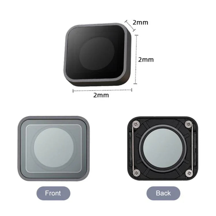 Pièce de rechange pour lentille de protection UV GoPro HERO7/6 Black/5 Black, filtre UV pour GoPro HERO5