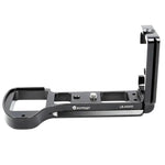 Support de fixation rapide en L FITTEST LB-A6500 pour prise de vue verticale avec rotule métallique pour appareil photo Sony ILCE-6500 (A6500).