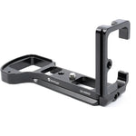 Support de fixation rapide en L FITTEST LB-A6500 pour prise de vue verticale avec rotule métallique pour appareil photo Sony ILCE-6500 (A6500).