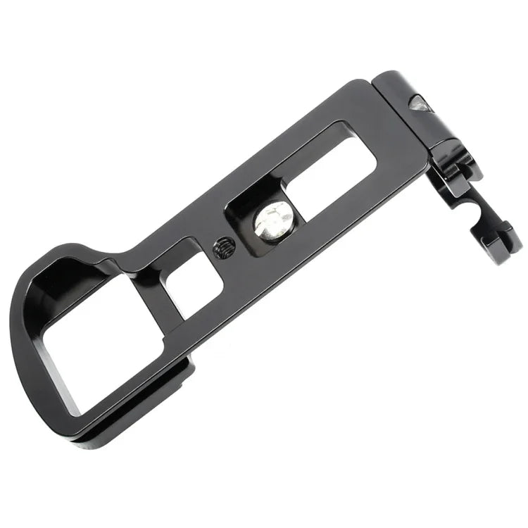 Support de fixation rapide en L FITTEST LB-A6500 pour prise de vue verticale avec rotule métallique pour appareil photo Sony ILCE-6500 (A6500).