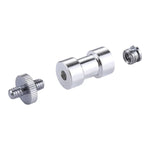 Kits d'adaptateurs de vis 3 en 1 : 1/4 mâle vers 1/4 mâle + 1/4 femelle vers 3/8 mâle + 3/8 femelle vers 1/4 femelle