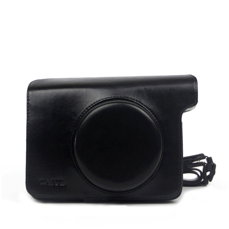 Étui vintage en cuir PU pour appareil photo Polaroid W300, avec bandoulière réglable, W300