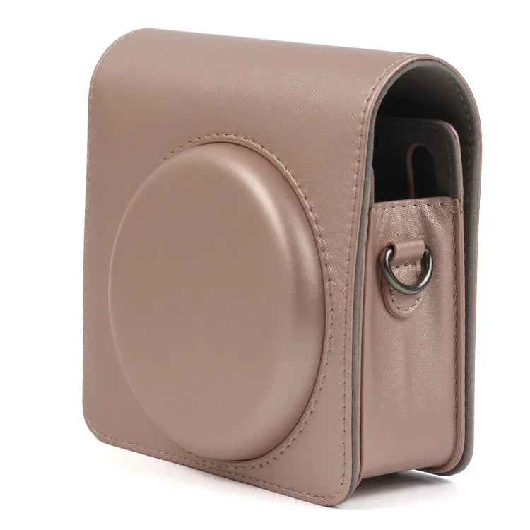 Étui en cuir PU nacré pour appareil photo FUJIFILM Instax SQUARE SQ6, avec bandoulière réglable, SQ6