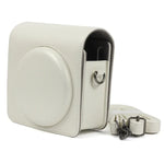 Étui en cuir PU nacré pour appareil photo FUJIFILM Instax SQUARE SQ6, avec bandoulière réglable, SQ6