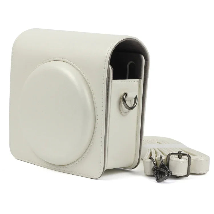 Étui en cuir PU nacré pour appareil photo FUJIFILM Instax SQUARE SQ6, avec bandoulière réglable, SQ6