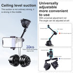 Support de téléphone à bras articulé à ventouse unique, bras magique à ventouse unique