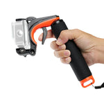 Déclencheur + poignée flottante, bâton de flottaison pour plongée avec dragonne anti-perte réglable, vis et clé pour GoPro HERO8 Black