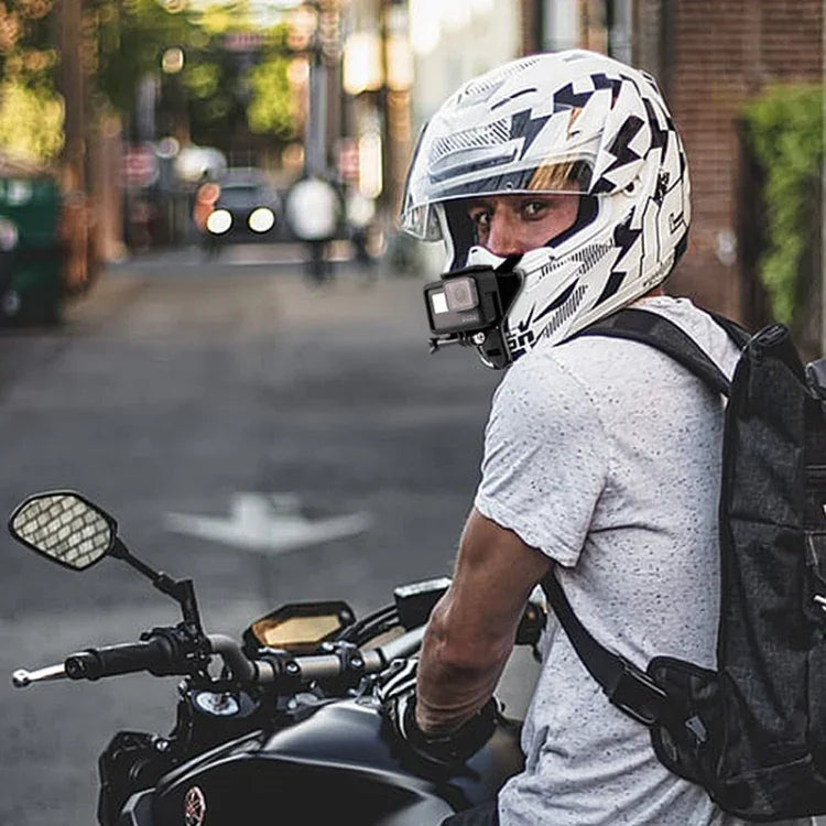 Support de ceinture pour casque compatible avec GoPro, Insta360, DJI et autres caméras d'action