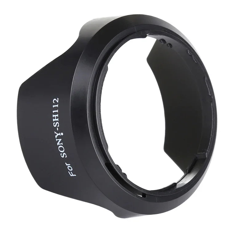 Pare-soleil SH112 pour objectif Sony E18-55mm F3.5-5.6, SH112