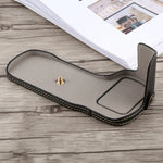 Base d'étui demi-boîtier en cuir PU avec filetage 1/4 pouce pour Canon EOS 5D Mark IV / 5D Mark III, pour Canon 5D4
